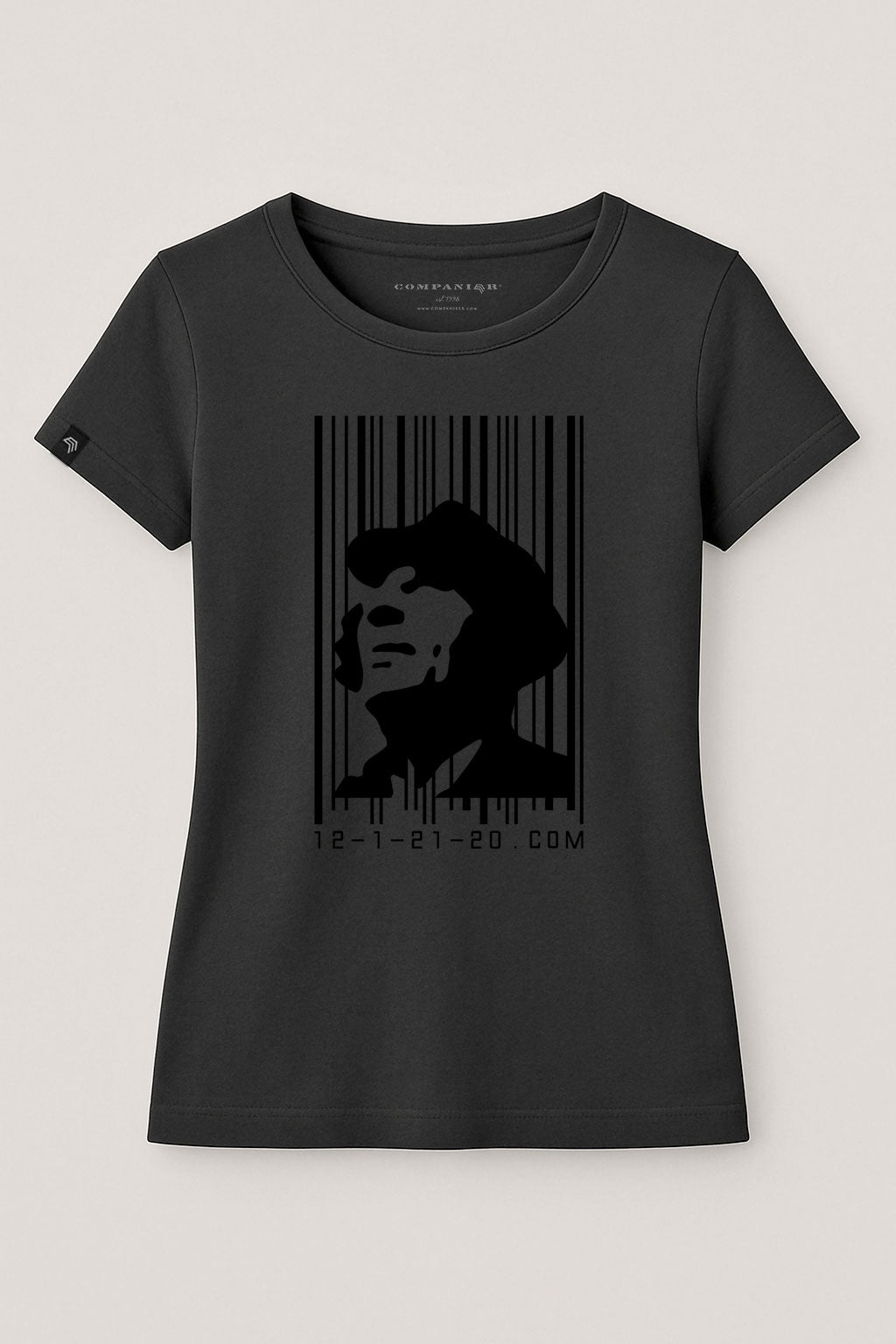 ― % ― Barcode 12-1-21-20 ― Ladies Girlie T-Shirt
