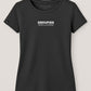 Groupies Welcome ― Ladies Girlie T-Shirt - Schwarz