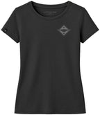 Hands PW ― Ladies Girlie T-Shirt - Black