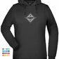 Hands PW ― Ladies Hoodie - Schwarz