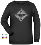 Hands PW ― Ladies Sweatshirt - Black