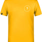 Unisex Mens Basic T-Shirt - Gold Gelb - incl. Print