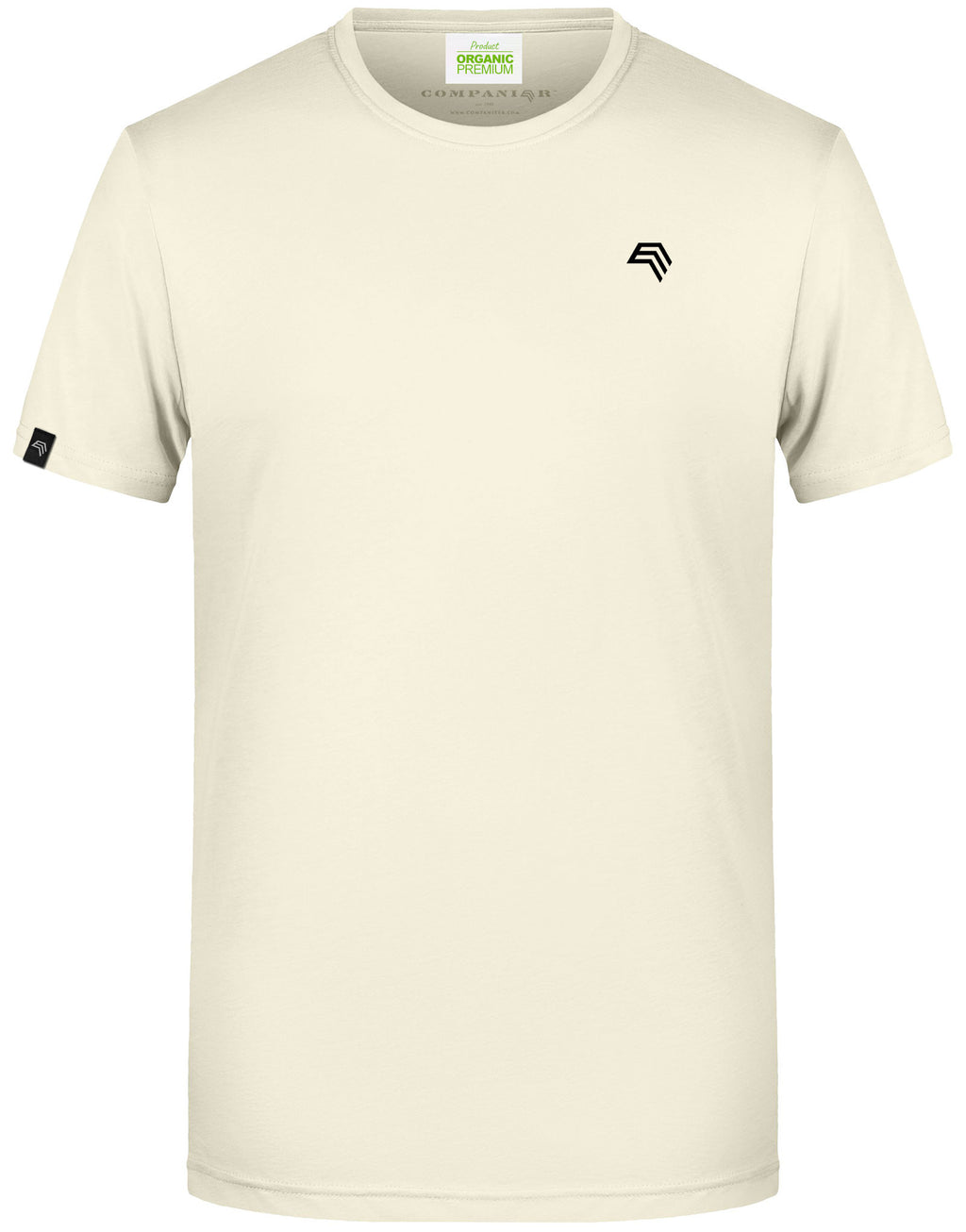 JAN 8008 ― Men's Organic Cotton T-Shirt - Vanilla Yellow