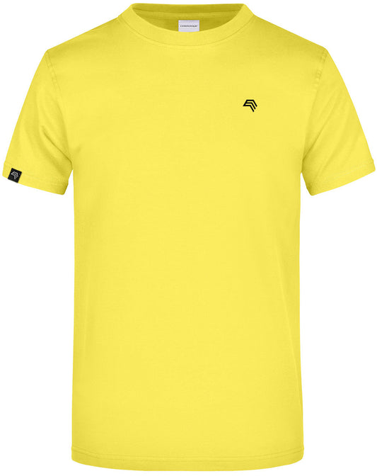JAN 0002 ― Herren Heavy Komfort T-Shirt - Gelb