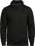 TJS 5438 ― Half Zip Sweatshirt - Black