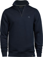 TJS 5438 ― Half Zip Sweatshirt - Navy Blau