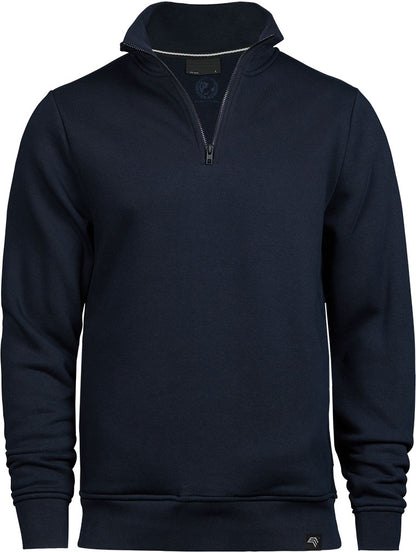 TJS 5438 ― Half Zip Sweatshirt - Navy Blau