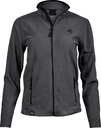 TJS 9170 ― Damen Active Mikro-Fleece Jacke - Dark Grau