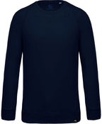 KRB K480 ― Unisex Raglan Sweatshirt mit Bio-Baumwolle - Navy Blau