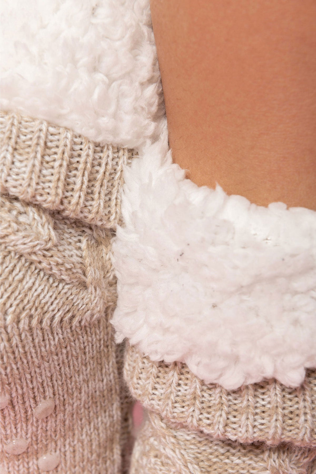 KRB 0815 ― Unisex Lounge-Socke mit Sherpafutter