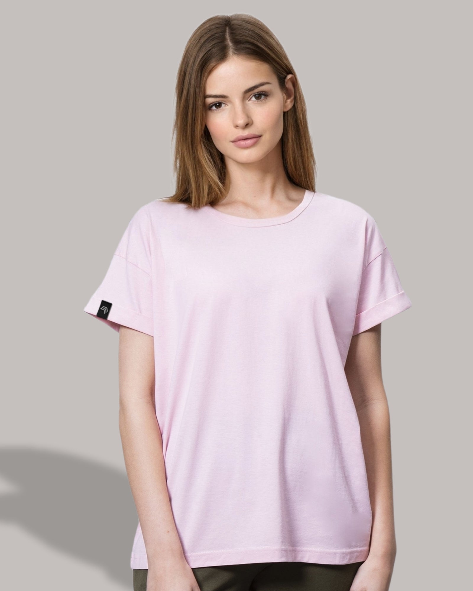 ― % ― MTS M193 ― Women's Bio-Baumwolle Oversized T-Shirt - Schwarz / XL