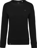 KRB K481 ― Damen Raglan Bio-Baumwolle Sweatshirt - Schwarz
