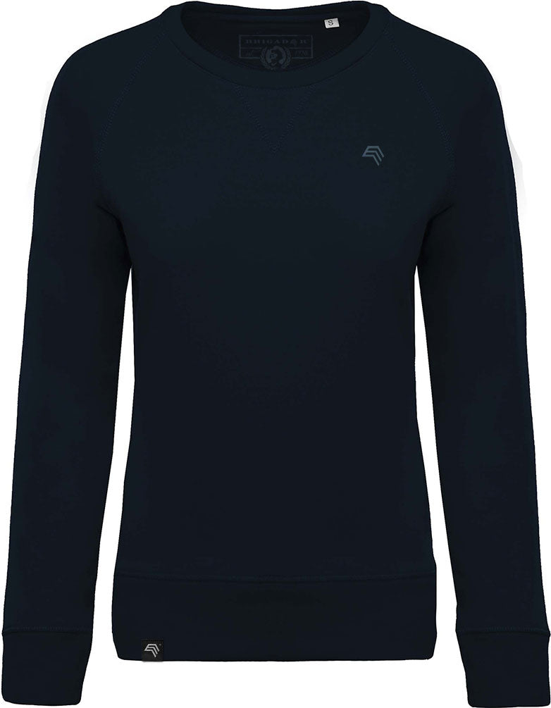 ― % ― KRB K481/10A ― Women's Bio-Baumwolle Sweatshirt - Navy Blau [XL]