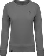 KRB K481 ― Women's Raglan Organic Cotton Sweatshirt - Storm Grey