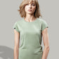 MTS M081 Women's Bio-Baumwolle Roll Sleeve T-Shirt XS-XL