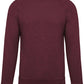 KRB K480 ― Unisex Raglan Sweatshirt mit Bio-Baumwolle - Bordeaux Heather Rot Melange