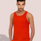 BAC TM072 ― Herren Bio-Baumwolle Tank Top - Heather Melange Grau