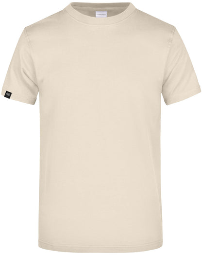 JAN 0002 ― Herren Heavy Komfort T-Shirt - Stone Beige