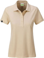 JAN 8009 ― Damen Bio-Baumwolle Polo Shirt - Stone Beige