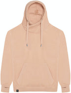 JDS 0021 ― Cross Neck Hoodie - Nude Beige