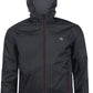 SLS 1171 ― Lined Waterproof Windbreaker Skate Jacket - Schwarz / Rot / Grau