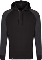 ― % ― MMT 0611/ ― Bi-Color No Pocket Hoodie Sweatshirt - Schwarz / Grau Melange [L]