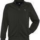 SLS 4720 ― Raglan Sweat Jacket mit Stehkragen - Schwarz