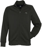 SLS 4720 – Raglan Sweat Jacket with Stand-Up Collar - Black