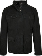 BYB 3116 ― Britannia Field Jacket in Used Look - Black