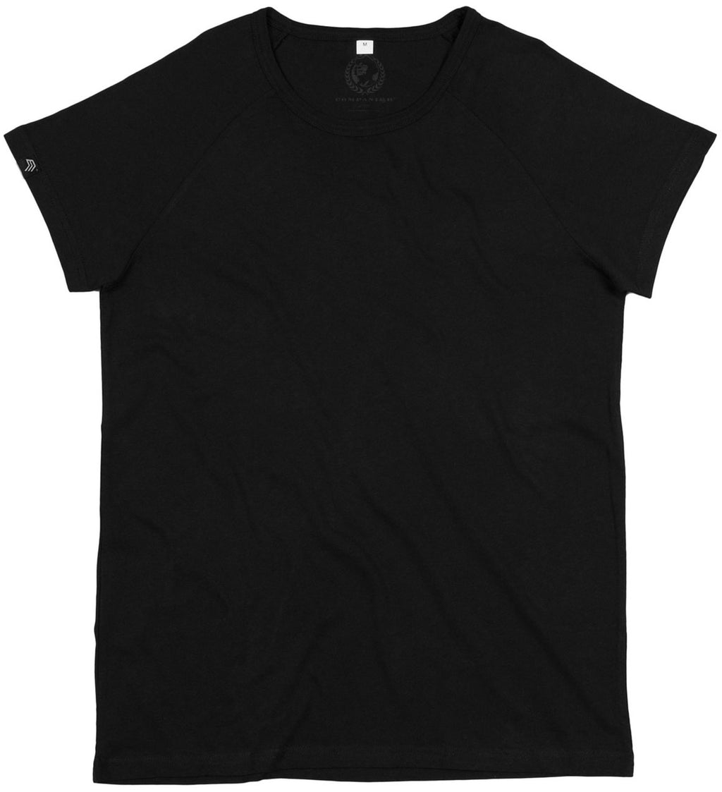 ― % ― MTS M130 ― Bio-Baumwolle Raglan T-Shirt - Schwarz / XL