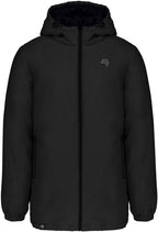 KRB 6152 – Unisex Hooded Parka in Recycled Polyester - Black