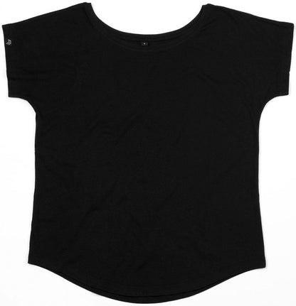 MTS M091 ― Damen Loose Fit T-Shirt Bio-Baumwolle - Schwarz