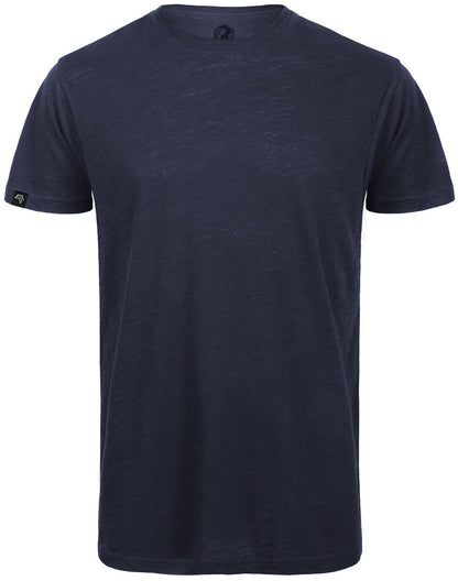 BAC TM046 ― Unisex Bio-Baumwolle Flammgarn T-Shirt - Navy Blau