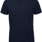 BAC TM044 ― Unisex Bio-Baumwolle V-Neck T-Shirt - Navy Blau