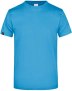 JAN 0002 ― Herren Heavy Komfort T-Shirt - Aqua Blau