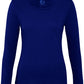 BAC TW071 ― Damen Bio-Baumwolle Langarm T-Shirt - Cobalt Blau