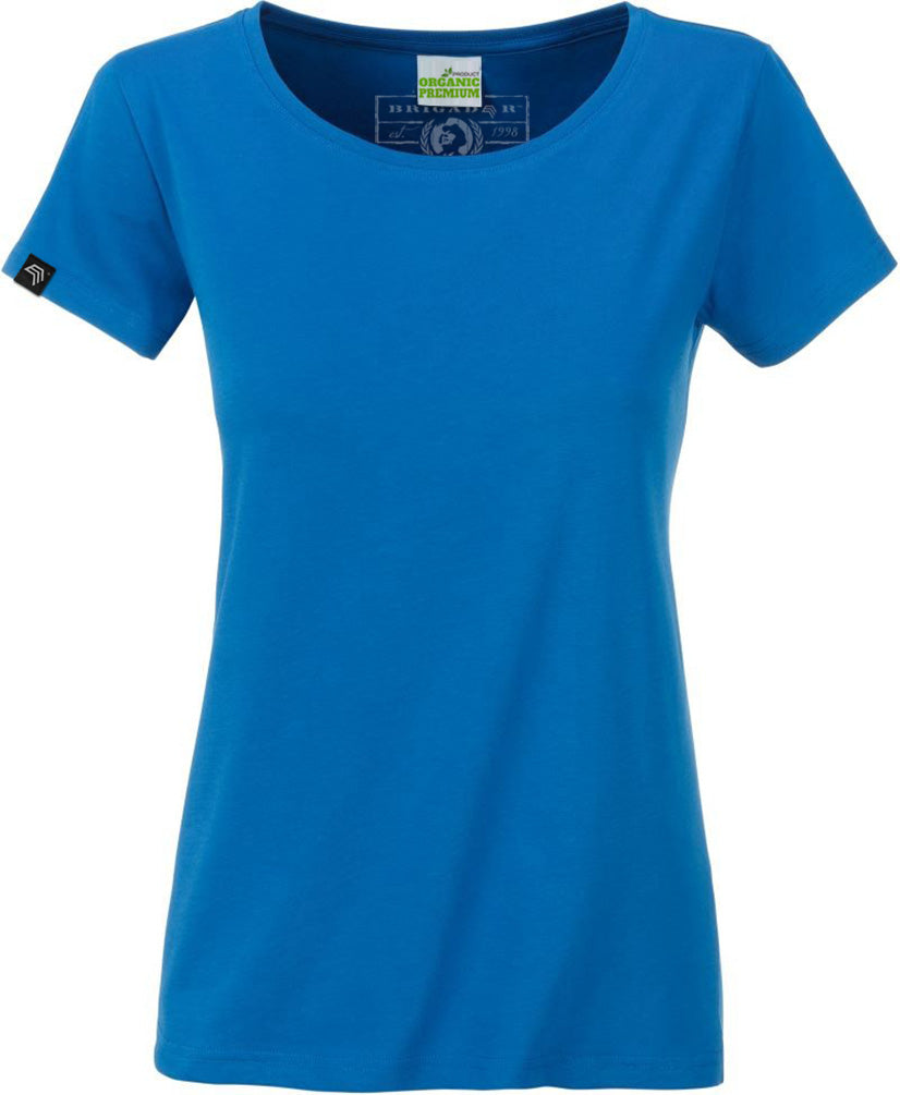 JAN 8007 — Women's Organic Cotton T-Shirt - Cobalt Blue