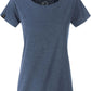 ― % ― JAN 8007/ ― Damen Bio-Baumwolle T-Shirt Organic - Heather Blau Melange [XL]