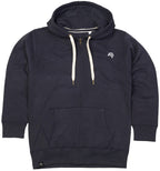 MTS M083 ― Heavy Raglan Sweat Jacket with Organic Cotton - Navy Dark Blue