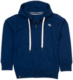 MTS M083 ― Heavy Raglan Sweat Jacket with Organic Cotton - Swiss Navy Blue