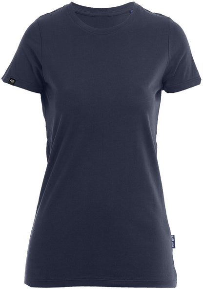 RMH 0201 ― Damen Luxury Bio-Baumwolle T-Shirt - Navy Blau