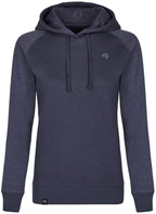 MMT 0621 ― Ladies' Bi-Color No Pocket Hoodie - Navy Blue / Mélange