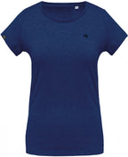 ― % ― KRB K391 ― Women's Organic Cotton T-Shirt - Blue Marl [L]