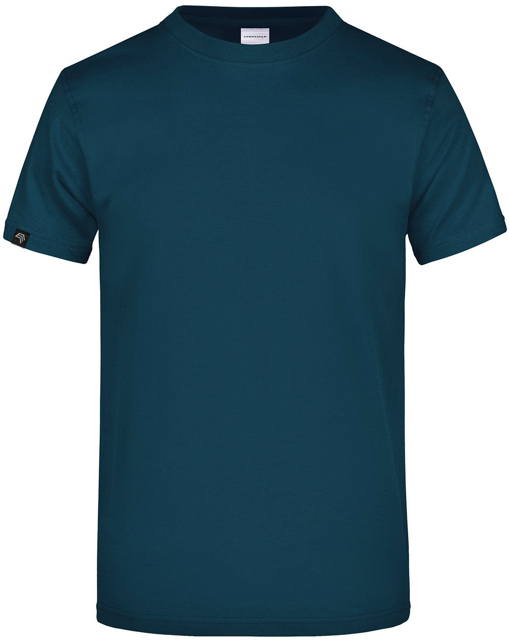 JAN 0002 ― Herren Heavy Komfort T-Shirt - Petrol Blau