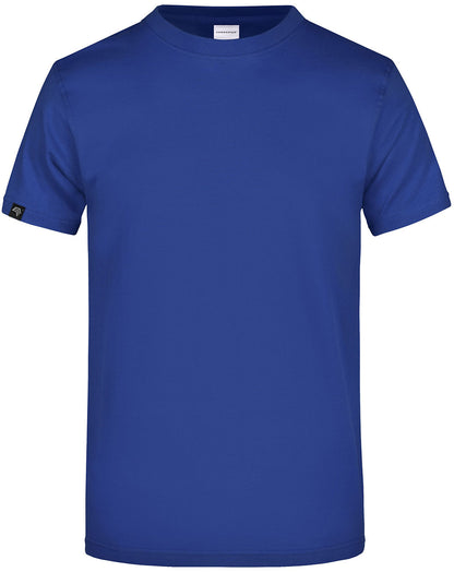 JAN 0002 ― Herren Heavy Komfort T-Shirt - Dark Royal Blau