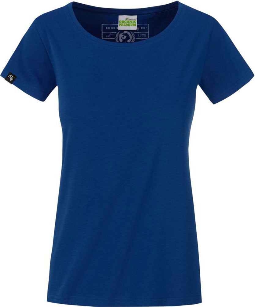JAN 8007 ― Damen Bio-Baumwolle T-Shirt - Dark Royal Blau