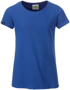 JAN 8007G — Kids'/Girls' Organic Cotton T-Shirt - Royal Blue