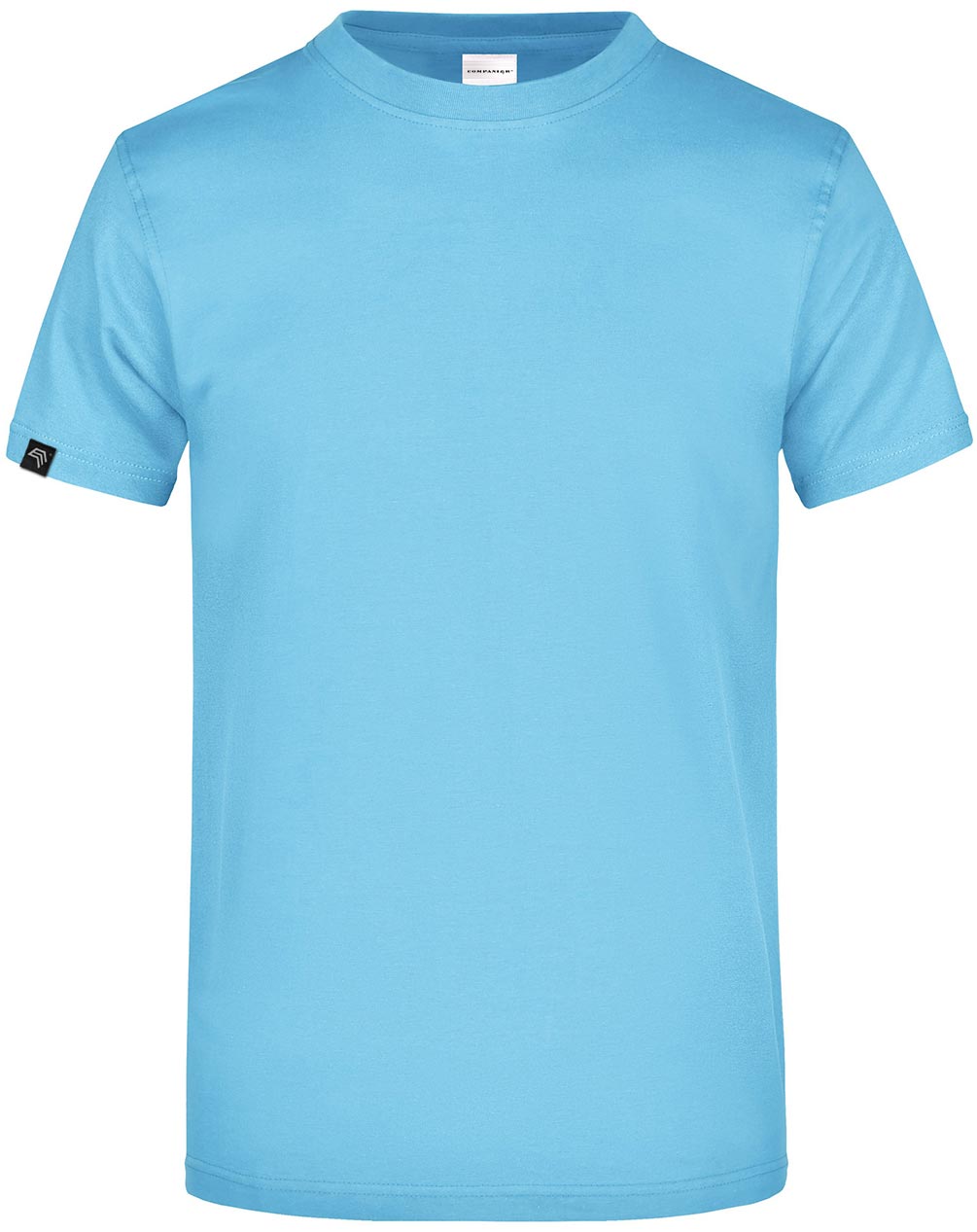 JAN 0002 ― Herren Heavy Komfort T-Shirt - Sky Blau