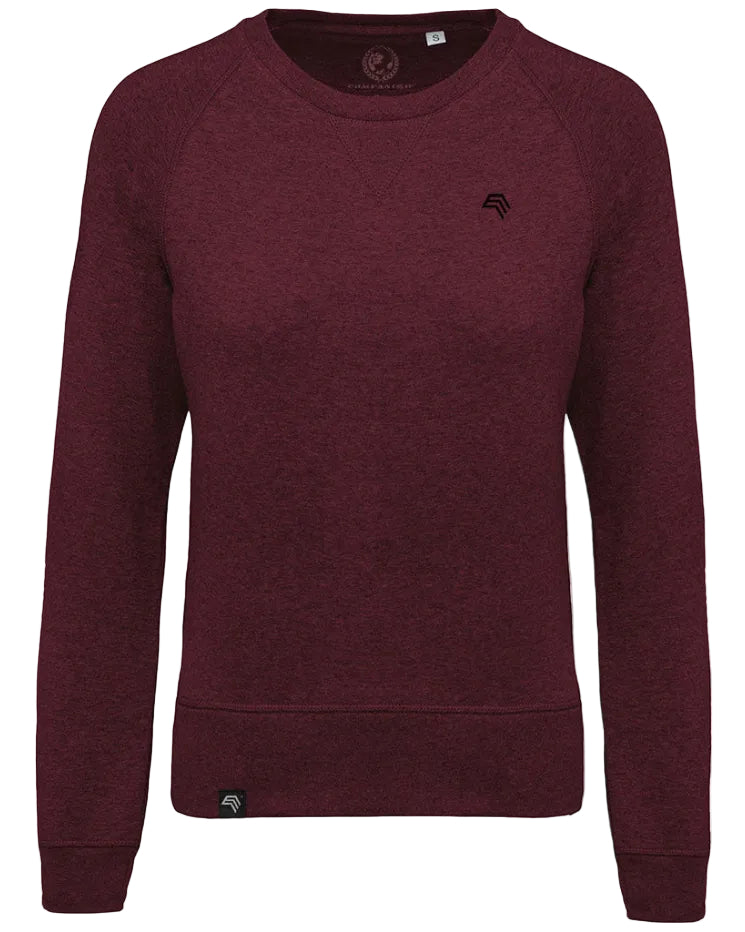 BRK 184K ― Damen Raglan Bio-Baumwolle Sweatshirt