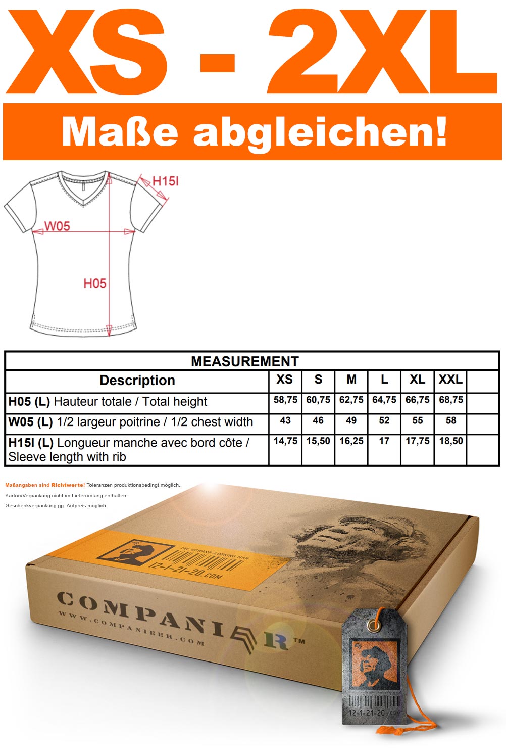 BRK 493K ― Damen Piqué-Trikot V-Neck T-Shirt